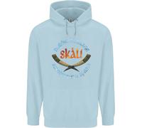 Skal The Vikings Alcohol Beer Nordic Odin Uomo Felpa