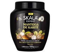 SKALA - Crema Trattamento Manteiga de Karité - Nutre e Idrata, Ideale per Capelli Ricci e Crespi, 1 kg, Applicare dopo lo shampoo, risciacquare bene, L'imballaggio può variare