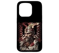 Skanderbeg Bandiera dell'Albania e del Kosovo per un Custodia per iPhone 15 Pro