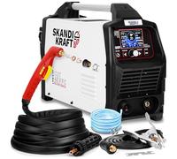 SKANDI KRAFT iTech CUT 45 PFC, taglierina al plasma da 230 V, 45 A, con accensione pilota Blow Back, modalità griglia, spessore di taglio 20 mm - Synergic Inverter per acciaio, alluminio - Saldatura