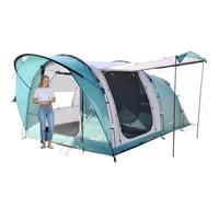 Skandika Egersund Sleeper Protect 3/5/5 XL/7XL persone | Tenda da campeggio, Sleeper Technology, pavimento cucito, cabina notte nera