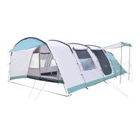Skandika Hafslo Sleeper Protect Tenda da campeggio a tunnel | 4/5/5XL/6XL persone, impermeabile, telo di fondo cucito, colonna d'acqua 5000 mm e cabina letto scura (5 XL)