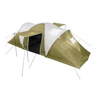 Skandika Tenda a cupola per 6 persone, tenda da campeggio con altezza di 2 m, 2 cabine letto, 2 ingressi, zanzariere, tettuccio parasole, colonna d'acqua 3000 mm, tenda da campeggio
