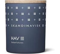 Skandinavisk HAV - Mini candela profumata "Sea" Note di fragranza: Spray al sale e alga marina, biancospino e rosa della spiaggia, 65 g