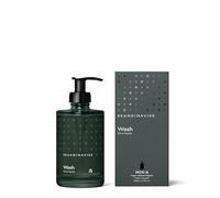 Skandinavisk Skog 'Wald' Bio lavaggio mani e corpo note profumate: aghi di pino e pigne di betulla e mughetto, bottiglia di vetro colorata con pompa, 200 ml.