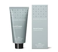 Skandinavisk ØY 'Isola' Crema mani biologica, note profumate: mela decorativa e rosa canina, muschio d'acqua e foglie verdi, 75 ml.