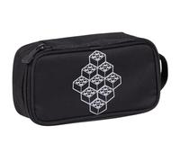 SKANDO BAGS Lego - Astuccio per ragazzi - Pratica targhetta con nome - Spazio per tutti i principali utensili da scrivere, Mattoni, taglia unica