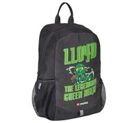 SKANDO BAGS LEGO - Zaino da ragazzo - NINJAGO Lloyd - pratiche tasche laterali in rete - spallacci regolabili - con riflettori per la visibilità - perfetto per scuola e gite