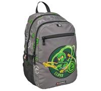 SKANDO BAGS Zaino espandibile LEGO® NINJAGO®, spazioso zaino con ampie tasche con cerniera, tasca frontale e tasche laterali in rete. Elementi riflettenti., Elemental Master Of Energy