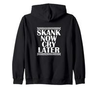 Skank ora piangere dopo Ska Felpa con Cappuccio