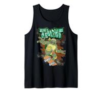 Skate Megamix classico retrò TMNT Mikey Ninja Turtles anni '80 e '90 Canotta