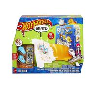 HOT WHEELS SKATE - CIOTOLA PER CEREALI DA SKATE DI TONY HAWK, PLAYSET A TEMA CEREALI CON 1 FINGERBOARD E 1 PAIO DI SCARPINE DA SKATE