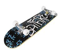 Skateboard a 7 strati, skateboard completo, in legno d'acero, per ragazzi e adulti Skateboard| tavola composta da 7 strati in legno d'acero | Skate per adolescenti e adulti (79.5 * 20 * 13cm)