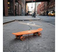 Skateboard Arancione 22 Pollici Ruote Luminose Penny Board Arancione per