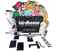 SKATEBOARD COMPLETO Kit assemblaggio professionale - Birdhouse Kit Set Up Skate Component Kit per tavole da 7.75 a 8.25 + 20 stickers