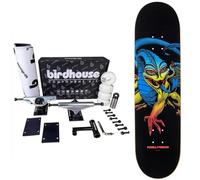 Skateboard completo P.Peralta da assemblare con set up kit professionale birdhouse - alte prestazioni (nero caballero, 8.25)