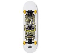 Skateboard Completo Professionale, Principianti, Bambini, Adulti, Tavola in Acero 7 Strati, Cuscinetti Abec 9, Ruote 52mm, Peso Max 90kg, Kobra Yel 8.0”