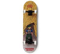 Skateboard Completo Professionale, Principianti, Bambini, Adulti, Tavola in Acero 7 Strati, Cuscinetti Abec 9, Ruote 52mm, Peso Max 90kg, Modello Forest Fries 8.0"