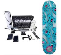 Skateboard completo Santa cruz da assemblare con set up kit professionale birdhouse - alte prestazioni (multi hand, 8.25)