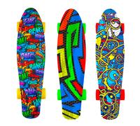 Skateboard con Tavola 57 cm in PP Kolor Multicolore