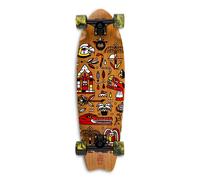 Skateboard Cruiser Fishtail Geroglifics 30" Ghettoblaster