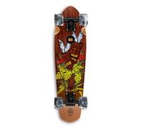 Skateboard Cruiser Small Tiki Totem 26" x 7.25" Ghettoblaster