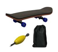 Skateboard Da Per Bambini - Gioco In Legno Con La Punta Delle Dita, Tavolette Con Cuscinetti Completamente Chiuse | Per Ragazzo, Ragazza, Studente, Comodino, Ornamento Da Scrivania, Dormi