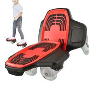 Skateboard débutant adulte - Planche antidérapante portable avec roues PU | Design à élevé pour glisse extérieure - Structure fendue, stabilité renforcée, pratique pour loisirs, sport urbain