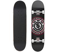 Skateboard Element Complete Skateboard Seal Logo 8,0 pollici, nero - tavola completa di alta qualità