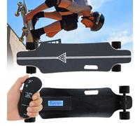 Skateboard Elettrico - Con Telecomando Led Aggiornato, Cruiser Board Motorizzato - Motore Brushless Da 700 W, Frenata A 4 Velocità, Carico Massimo Di 330 Libbre Per Pendolari Adulti dualdrive30km