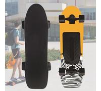 Skateboard elettrico con telecomando, motore brushless da 3000 W, velocità massima 32 Mph, autonomia 45 km, longboard per adulti con luce ambientale