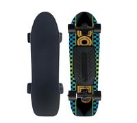 Skateboard elettrico Longboard con telecomando, velocità regolabile, design portatile per adulti, ideale per principianti