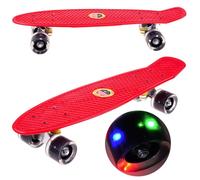 Skateboard Fiszka con ruote LED