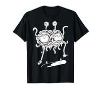 Skateboard Flying Spaghetti Monster Maglietta