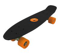 Skateboard Freedom Tavola Nera Ruote Arancio - Sicuro e Divertente