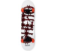 Skateboard GHETTOBLASTER BARDED WIRE RED 8.25"