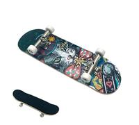 Skateboard giocattolo per - Elegant Stable Dita Legno Bambini Mini, Multipurpose, Safe, tastiera Giocattoli Skateboard, Mano favori, regali | Multipurpose Outdoor Indoor Utility Portable