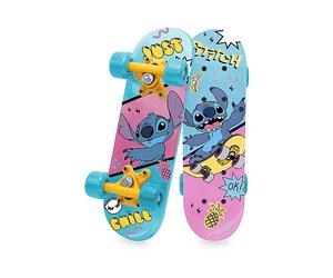 SKATEBOARD GONFIABILE DISNEY Lilo & Stitch 17" - Gioco da esterno, 1 giocatore, polipropilene, 3 anni e oltre