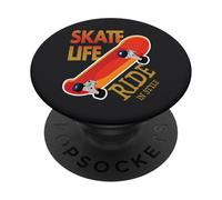 Skateboard Passion - Tavola da pattinaggio sport estremi PopSockets PopGrip Adesivo