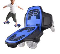 Skateboard per bambini - 24 cm ABS | Ruote silenziose in lega di alluminio: modulari e sicure per 90 kg, controllo migliorato e divertimento per bambini, ragazzi principianti