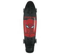 Skateboard per bambini FISZKA 55 cm, antiscivolo, leggero, STABILE fino a 50 kg. (MARVEL Spider-Man, Uni)
