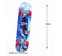 Skateboard professionale a quattro ruote per adulti e adolescenti per eseguire trick e per gli spostamenti, adatto per skatepark e scenari urbani, applicabile a uomini e donne 71*20CM,42*13CM,58*15CML