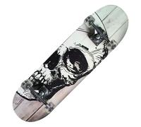 Skateboard Tribe Pro White Skull - Stile e Performance