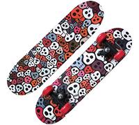 Skateboard TRIBE SKULLS Nextreme con Tribali Pianale Legno di Acero