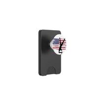 skateboard USA bandiera sport patriot trick equilibrio PopSockets PopWallet per MagSafe
