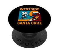 Skateboard Westside Santa Cruz Vintage Uomo Coastal Livin PopSockets PopGrip Adesivo