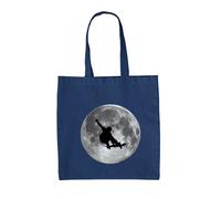 SkateBoarder Moon - Borsa In Tela - Skater Skateboarding Skateboard
