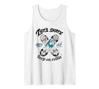 Skateboarding with Graffiti Style, Skateboard Graphic Design Canotta