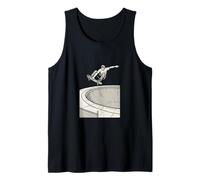 Skatepark Bowl Skateboarding Vintage Urban Canotta