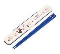 Skater ABC3AG-A Chopsticks 7.1 inches (18 cm), Chopsticks Case Set, Antibacteria